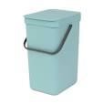 Brabantia Waste Bin Sort and Go 12L Mint