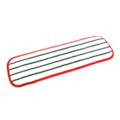3M Easy Scrub Microfibre Flat Mop Red Pad 457mm