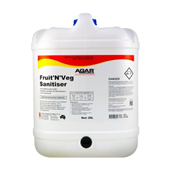 Agar Fruit and Vegetable Sanitiser 20L
