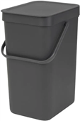 Brabantia Waste Bin Sort  Go 16L Grey
