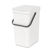 Brabantia Waste Bin Sort and Go 12L White