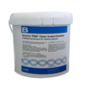 Bracton Pink Glass SoakerSanitser 5Kg