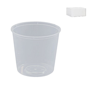 Castaway Container Round MWave C30 750ml 500Ctn
