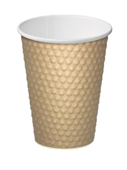 Castaway Cup 12oz Dimple Brown 25Sleeve