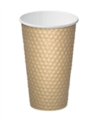 Castaway Cup 16oz Dimple Brown 20Sleeve