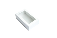 Cater Box Rect Extra Small With Lid White 100CTN