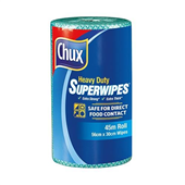 Chux Superwipe Heavy Duty Roll Green 45mx30cm