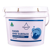 Clean Life Hand  Surface Sanitising Wipes 1000Bucket