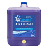 Cleaners Supermarket 3 IN 1 Disinfectant Cleaner Fruit 20L