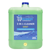 Cleaners Supermarket 3 IN 1 Disinfectant Cleaner Mint 20L