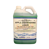 Cleaners Supermarket Dishwashing Sink Liquid Green Apple 5L