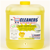 Cleaners Supermarket Dishwashing Sink Liquid Lemon 20L