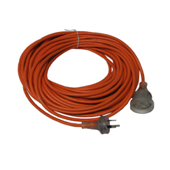 Cleanstar Extension Lead 20m 10amp Orange with light