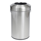 Compass Bin Open Top Stainless Steel 60L