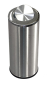 Compass Bin Waste Stainless Steel with Swing Lid 62L