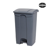 Compass Plastic Pedal Bin 68L Grey