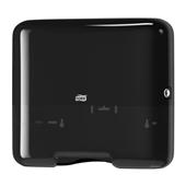 Dispenser Hand Towel Singlefold Mini H3 Black
