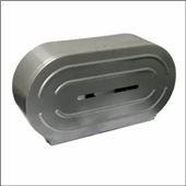 Dispenser Nab Toilet Paper Double Jumbo Stainless Steel