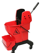 Edco Enduro Press Wringer and Bucket Red 25L