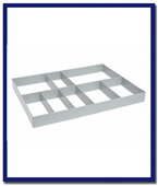 Edco Room Service Cart Compartment Rack