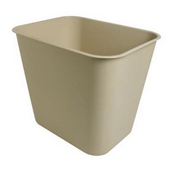 Esselte Sws Plastic Waste Bin Beige 15L