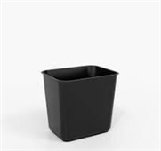 Esselte Sws Plastic Waste Bin Grey Dove 15L