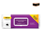 HiCare Antibacterial Disinfectant Wipes 100PK 18CTN