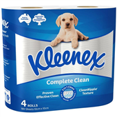 Kleenex Toilet Tissue 1800 Sheet 4Pk
