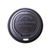 Lid To Suit 81216oz Double Wall Cup Black 50PK