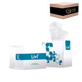 Livi Facial Tissues Essentials Cube 2PLY 90PK 24CTN 1304