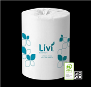 Livi Roll Towel Perforated 2PLY 240SH 1400G