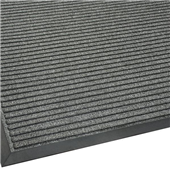 Mattek Esteem Ribbed Mat Charcoal 1200mm x 1800mm