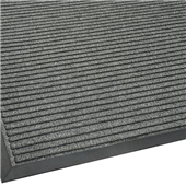 Mattek Esteem Ribbed Mat Charcoal 400mmx700mm