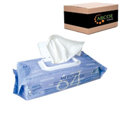 Medicom PreMoistened Washcloths 64PK 8CTN