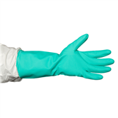 Nitrile 330 Gloves Green Solvent Resistant Large