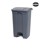 Plastic Pedal Bin 68L Grey