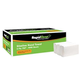 Rapid Clean Hand Towel Interleaved Slimline 4000CTN 87535