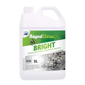 RapidClean Bright  Stainless Steel Cleaner  Polish 5L