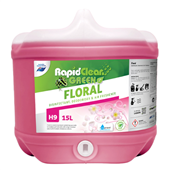 RapidClean Floral 15L  Disinfectant  Deodoriser  Air Freshener