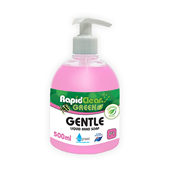 RapidClean Gentle Handwash Pink 500ml Pump  Liquid Hand Soap