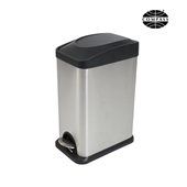 Rectangular Stainless Steel Pedal Bin 15L