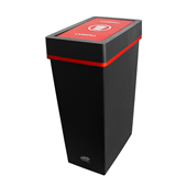 Sabco Bin Recycling Landfill With Red Lid 40L 