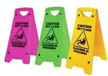 Sabco Warning Sign Wet Floor Cleaning