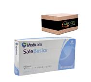 SafeBasics PE Apron White 50PK 20CTN