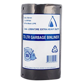 Tailored Garbage Bags 73L Extra Heavy Duty Roll 25 Roll