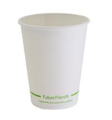 Tailored Hot Cup 12oz  Paper Single Wall White 1000 Carton