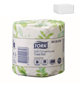 Tork Toilet Paper Roll 400SH 2 Ply Soft T4 48CTN