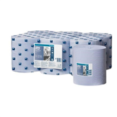 Tork Wiping Paper Centrefeed Blue 1Ply 320m 6CTN