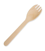 WOODEN FORKS BROWN 1000CTN