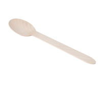 Wooden Spoons Brown 100Pk
